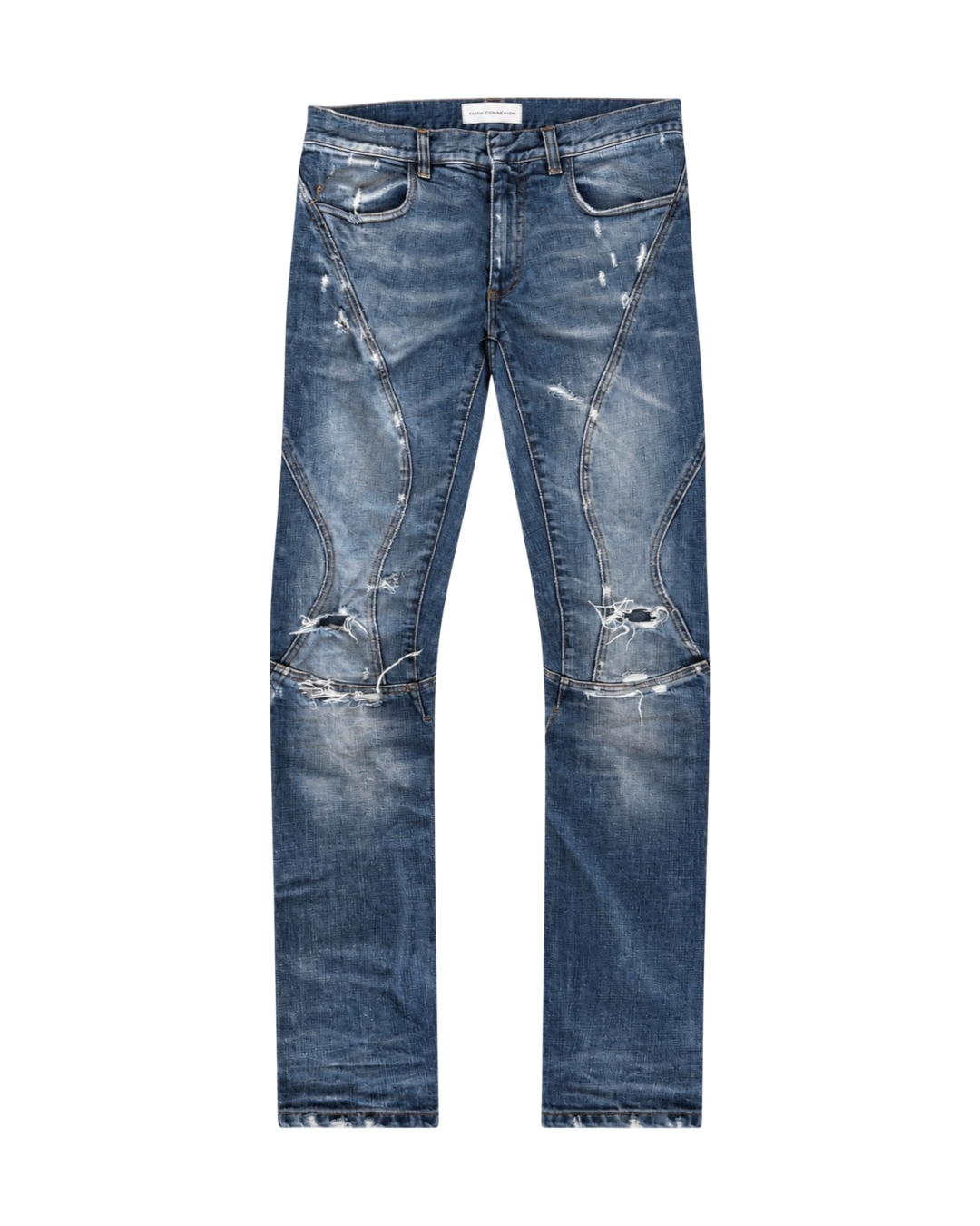 Distressed Skinny Denim