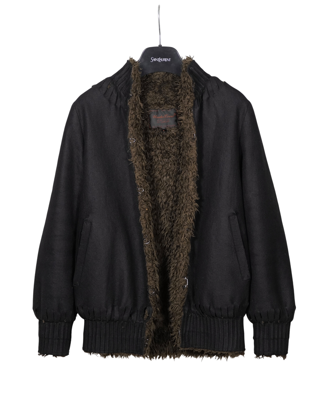AW05 Arts and Crafts Runway Fur Lined Jacket