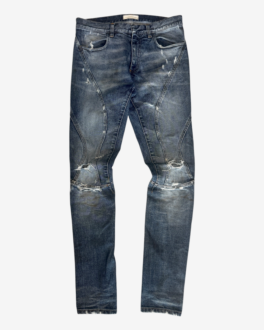 Distressed Skinny Denim
